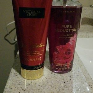 Victoria's Secret lotion and perfume